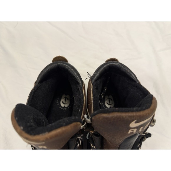 VINTAGE 1999 Nike AIR MINARETTE ACG Hiking Boots Brown Leather Women's 8 - Picture 5 of 11